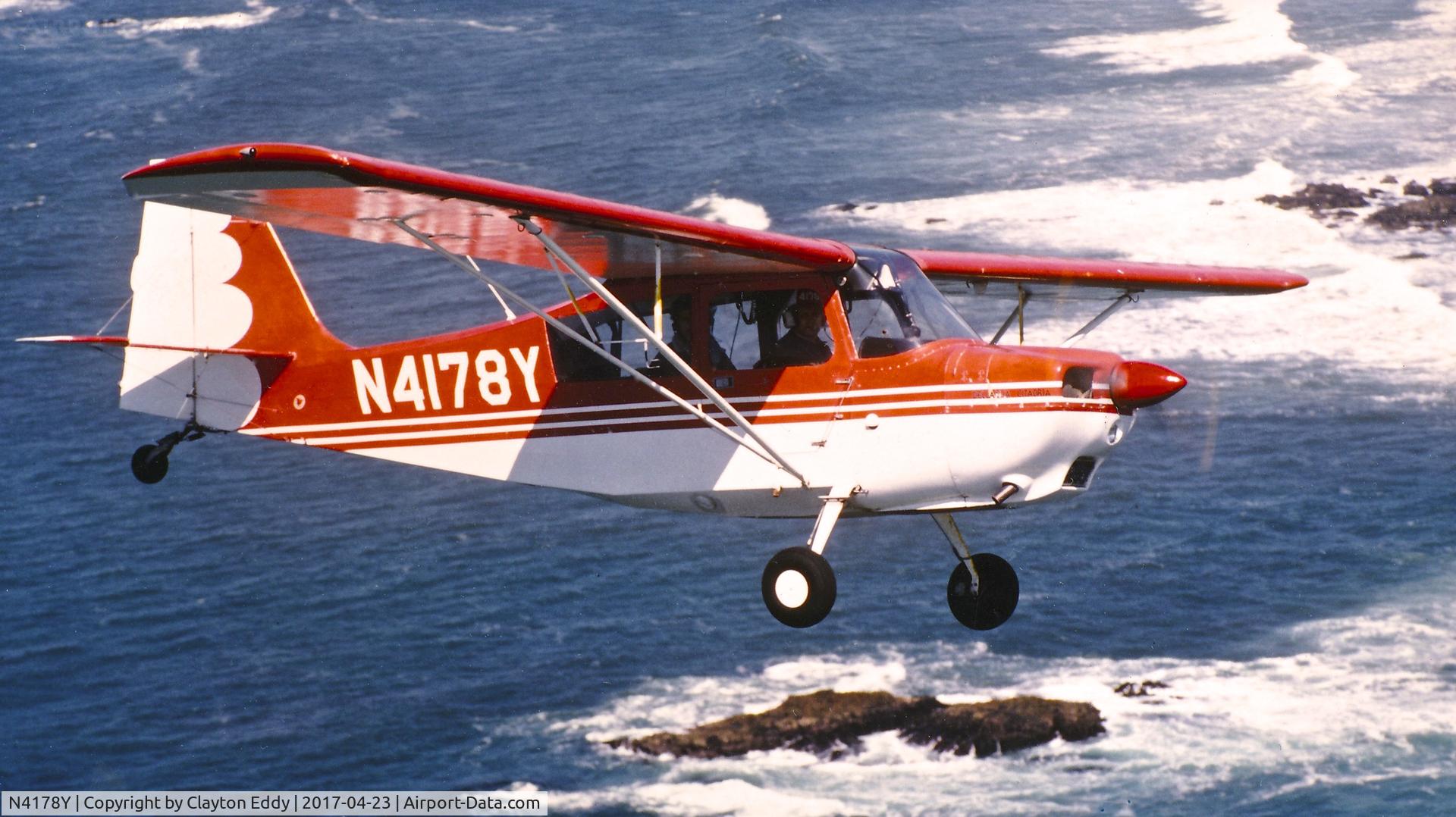 N4178Y, 1976 Bellanca 7ECA Citabria C/N 1187-77, California 1980's?
