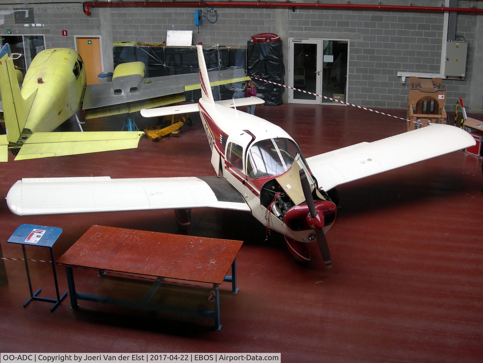 OO-ADC, 1964 Piper PA-28-180 Cherokee C/N 28-1638, Vlaams Luchtvaartopleidingscentrum Oostende VLOC