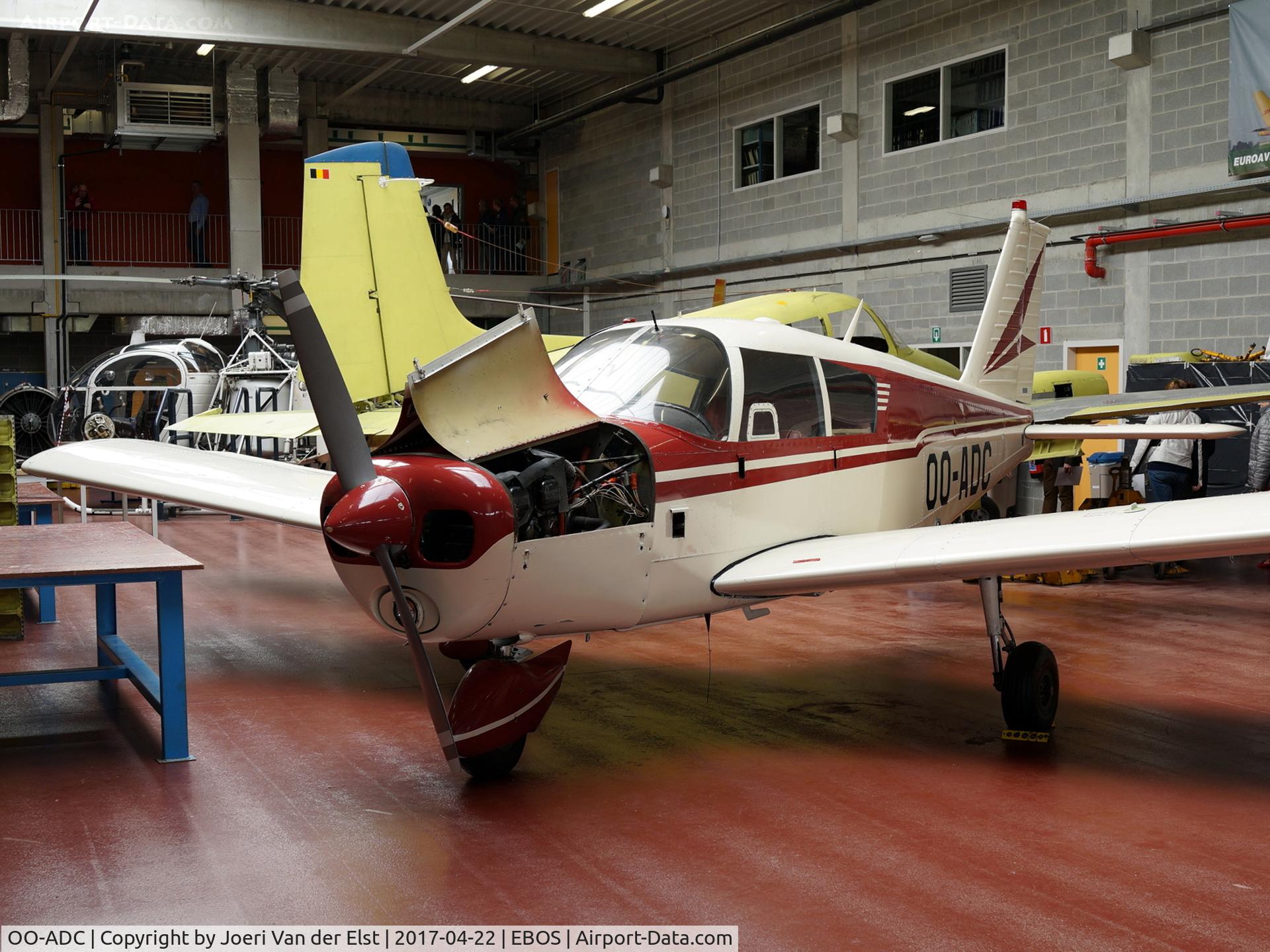 OO-ADC, 1964 Piper PA-28-180 Cherokee C/N 28-1638, Vlaams Luchtvaartopleidingscentrum Oostende VLOC