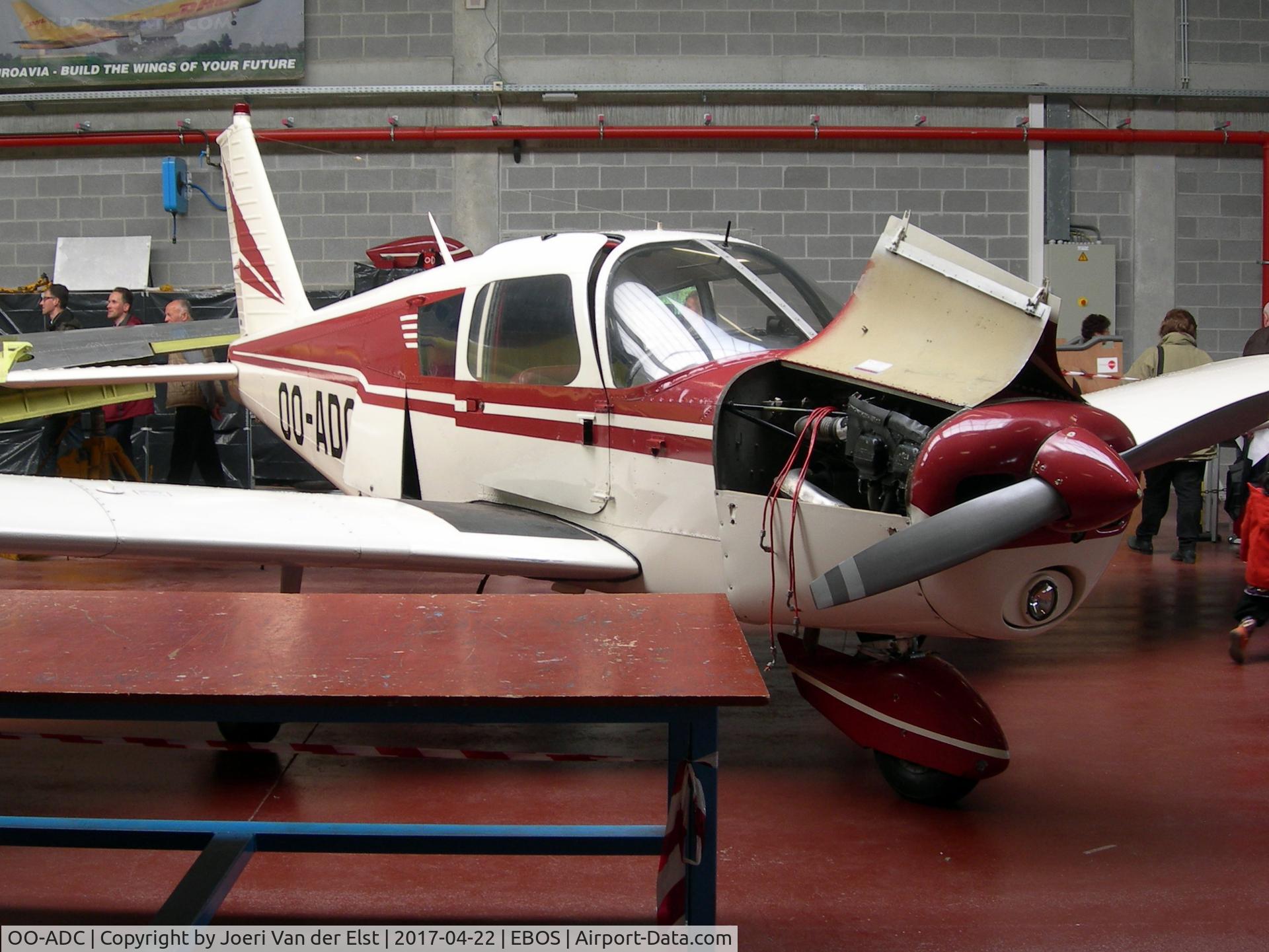 OO-ADC, 1964 Piper PA-28-180 Cherokee C/N 28-1638, Vlaams Luchtvaartopleidingscentrum Oostende VLOC