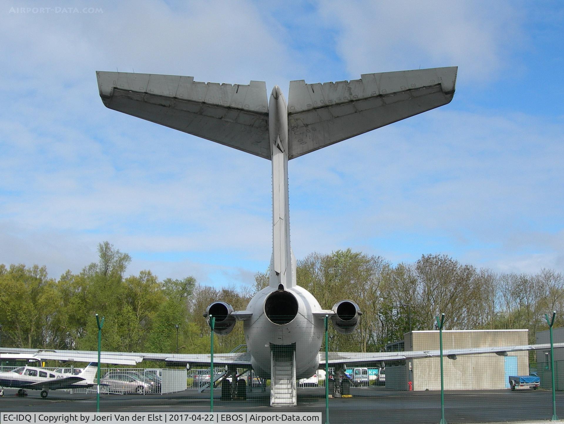 EC-IDQ, 1969 Boeing 727-223(F) C/N 19489, Vlaams Luchtvaartopleidingscentrum Oostende VLOC