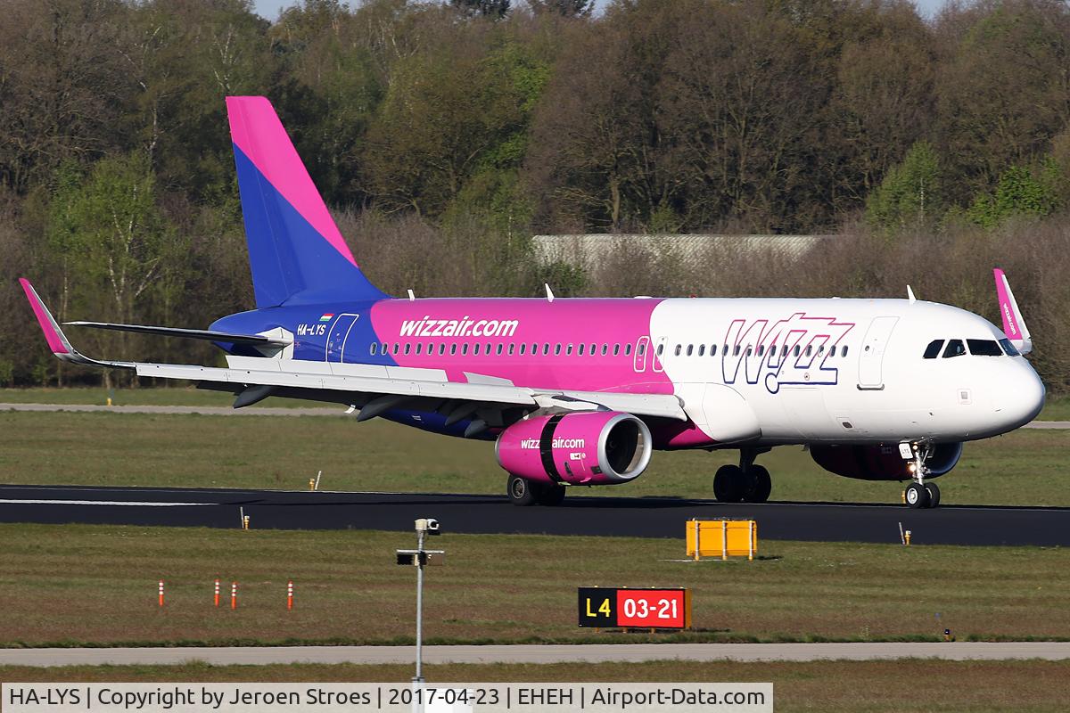 HA-LYS, 2015 Airbus A320-232 C/N 6662, EHEH