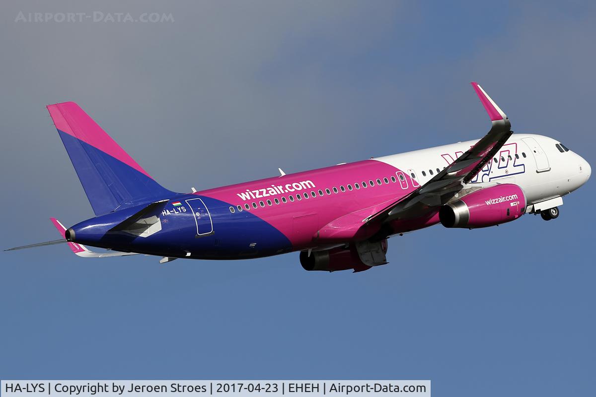 HA-LYS, 2015 Airbus A320-232 C/N 6662, EHEH
