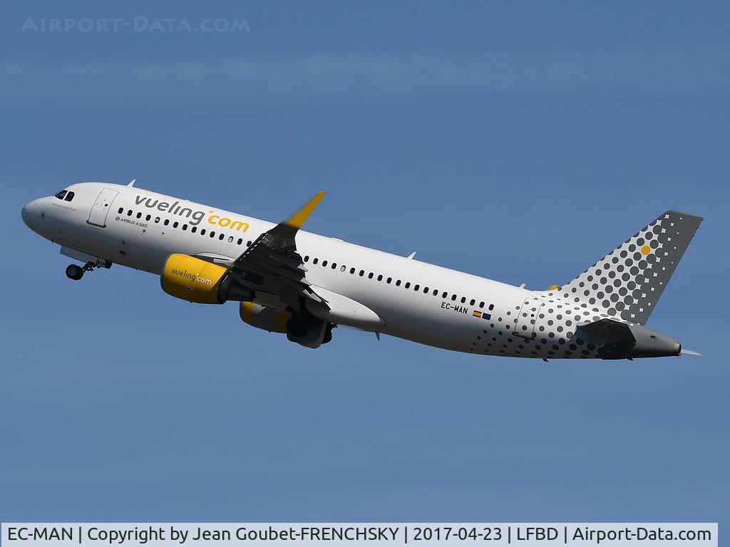 EC-MAN, 2014 Airbus A320-214 C/N 6079, VY2916 