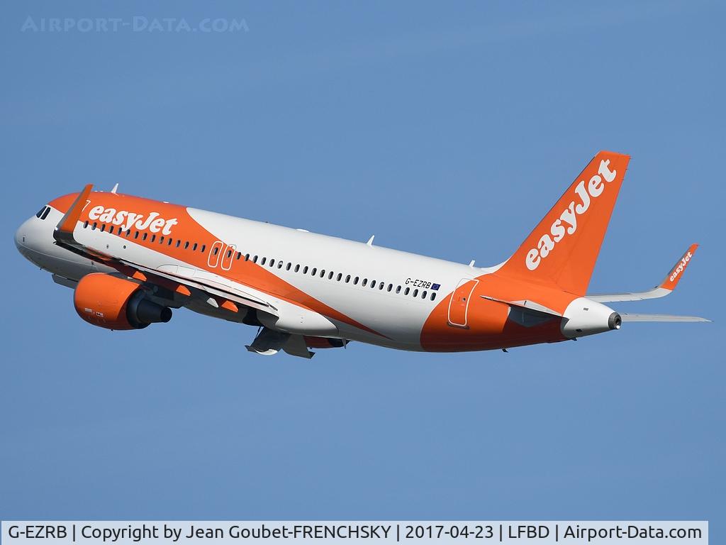 G-EZRB, 2017 Airbus A320-214 C/N 7632, U21686 to Nice