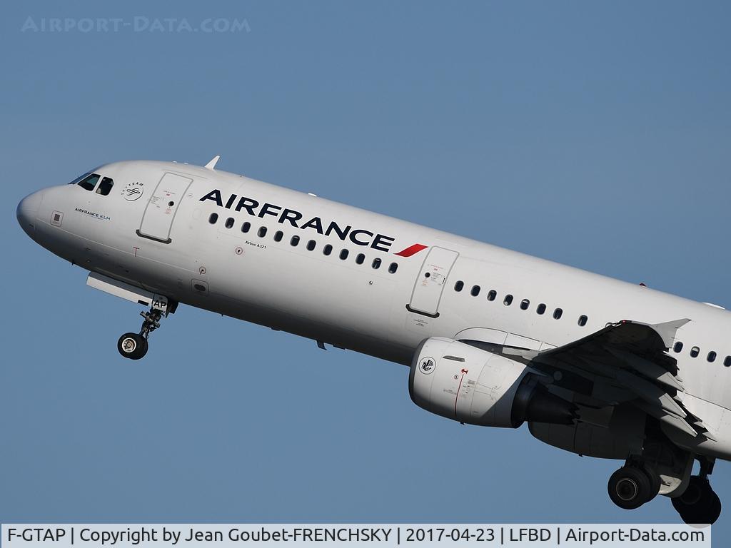 F-GTAP, 2008 Airbus A321-211 C/N 3372, AF6271 to Paris Orly ouest