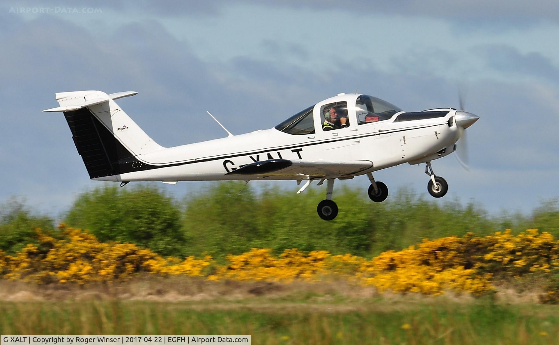 G-XALT, 1979 Piper PA-38-112 Tomahawk Tomahawk C/N 38-79A0801, Resident Tomahawk operated by Cambrian Flying Club.