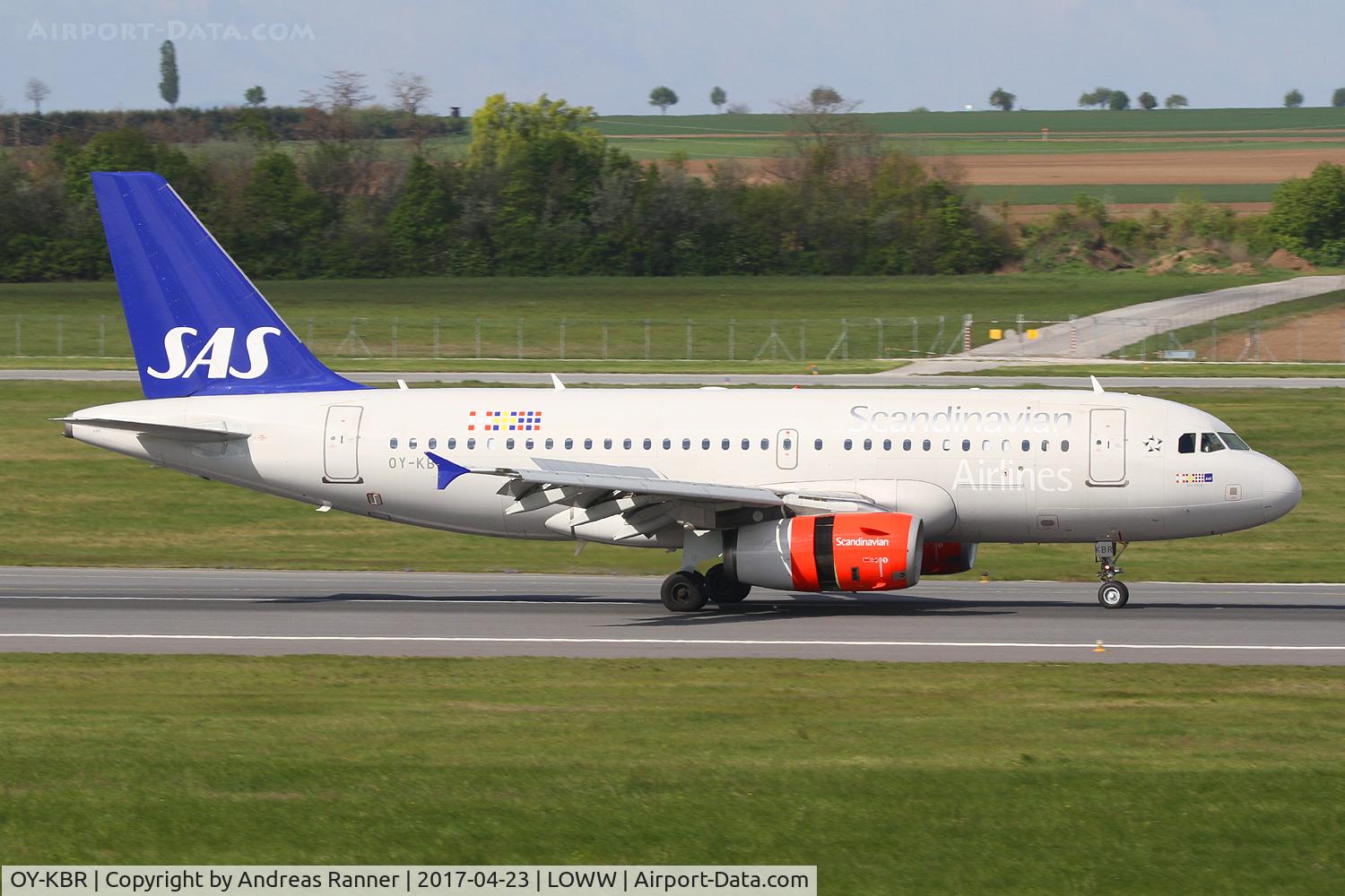OY-KBR, 2007 Airbus A319-132 C/N 3231, SAS A319