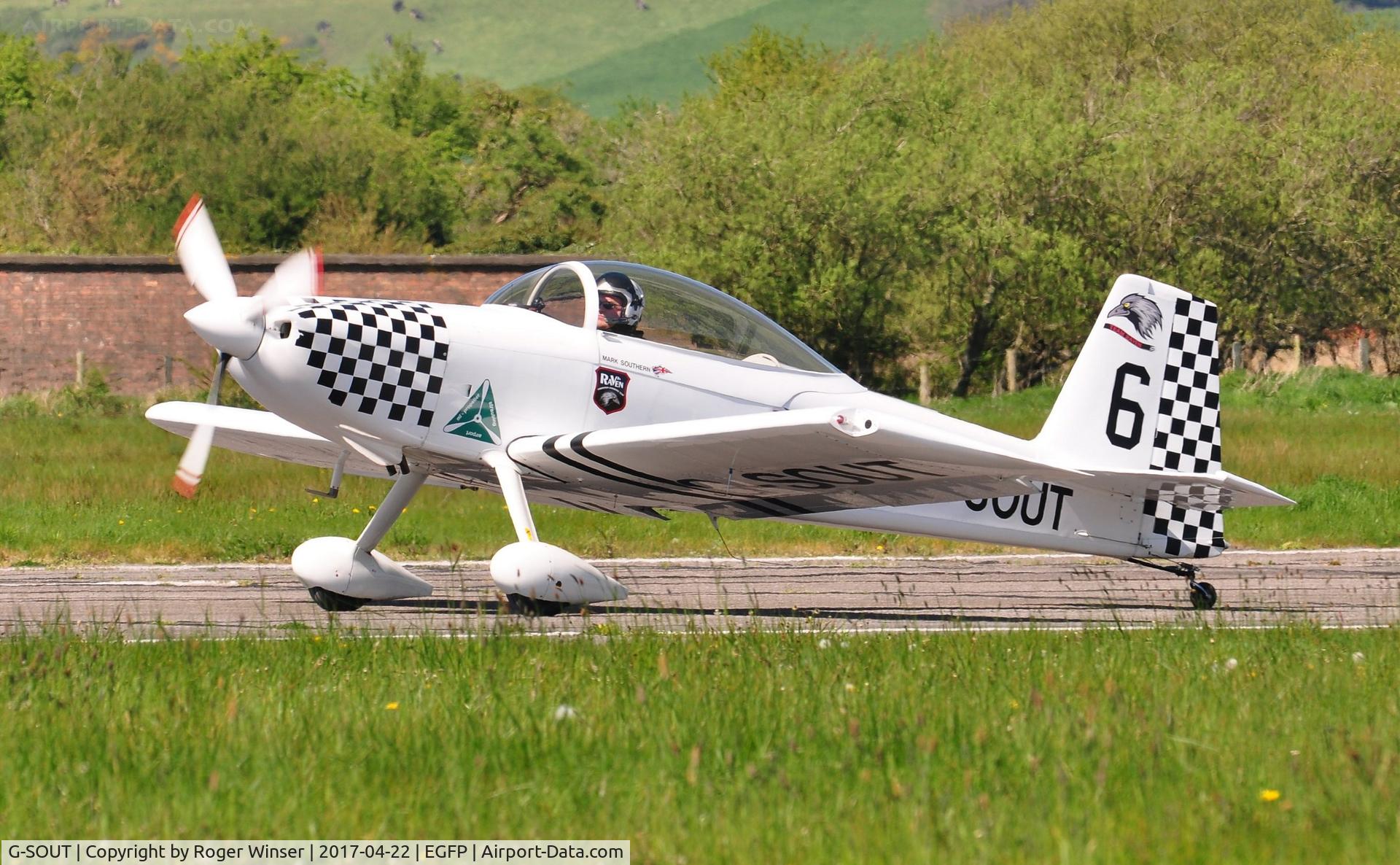 G-SOUT, 2006 Vans RV-8 C/N PFA 303-13295, Raven 6 in Team Raven.