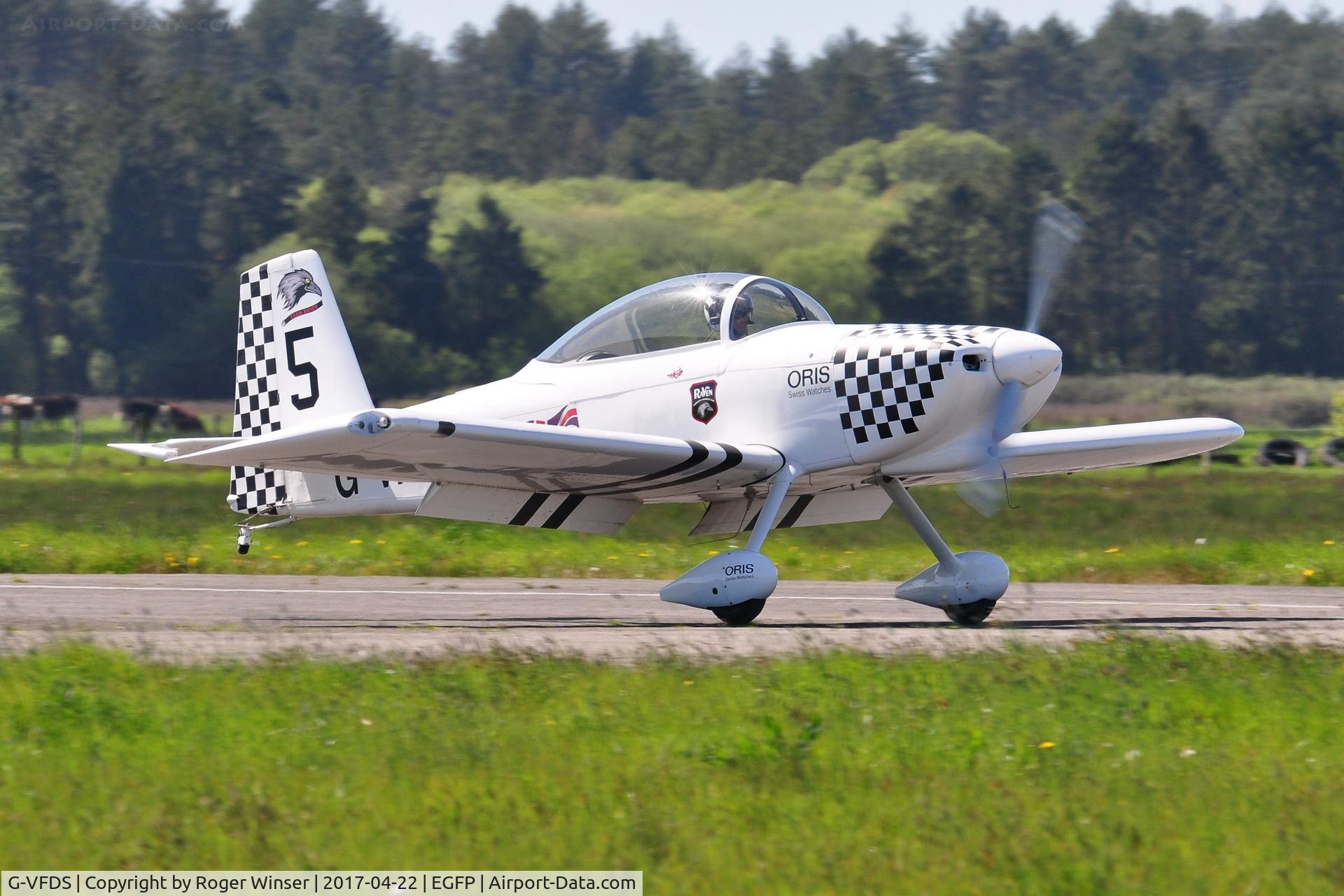 G-VFDS, 2012 Vans RV-8 C/N PFA 303-14637, Raven 5 in Team Raven.