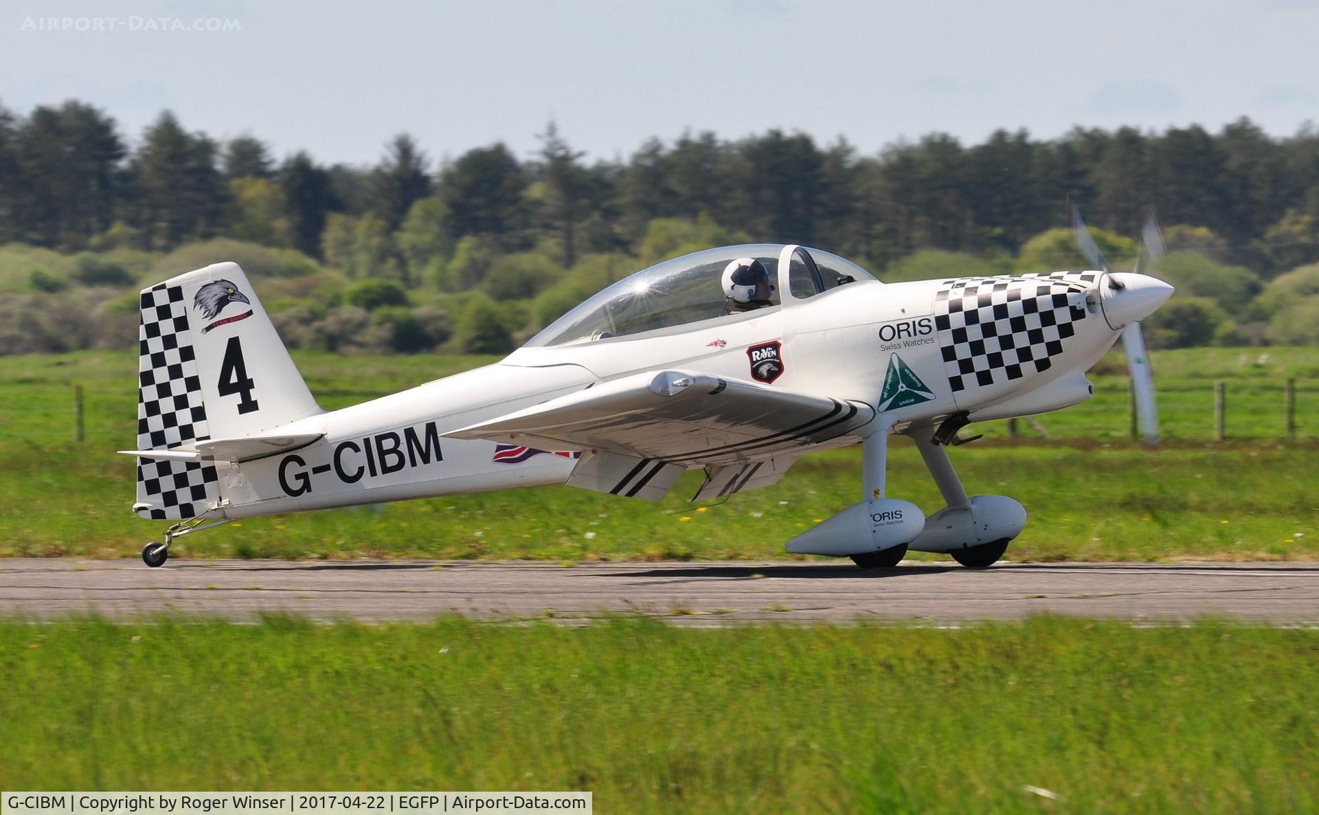 G-CIBM, 2013 Vans RV-8 C/N LAA 303-15083, Raven 4 in Team Raven.