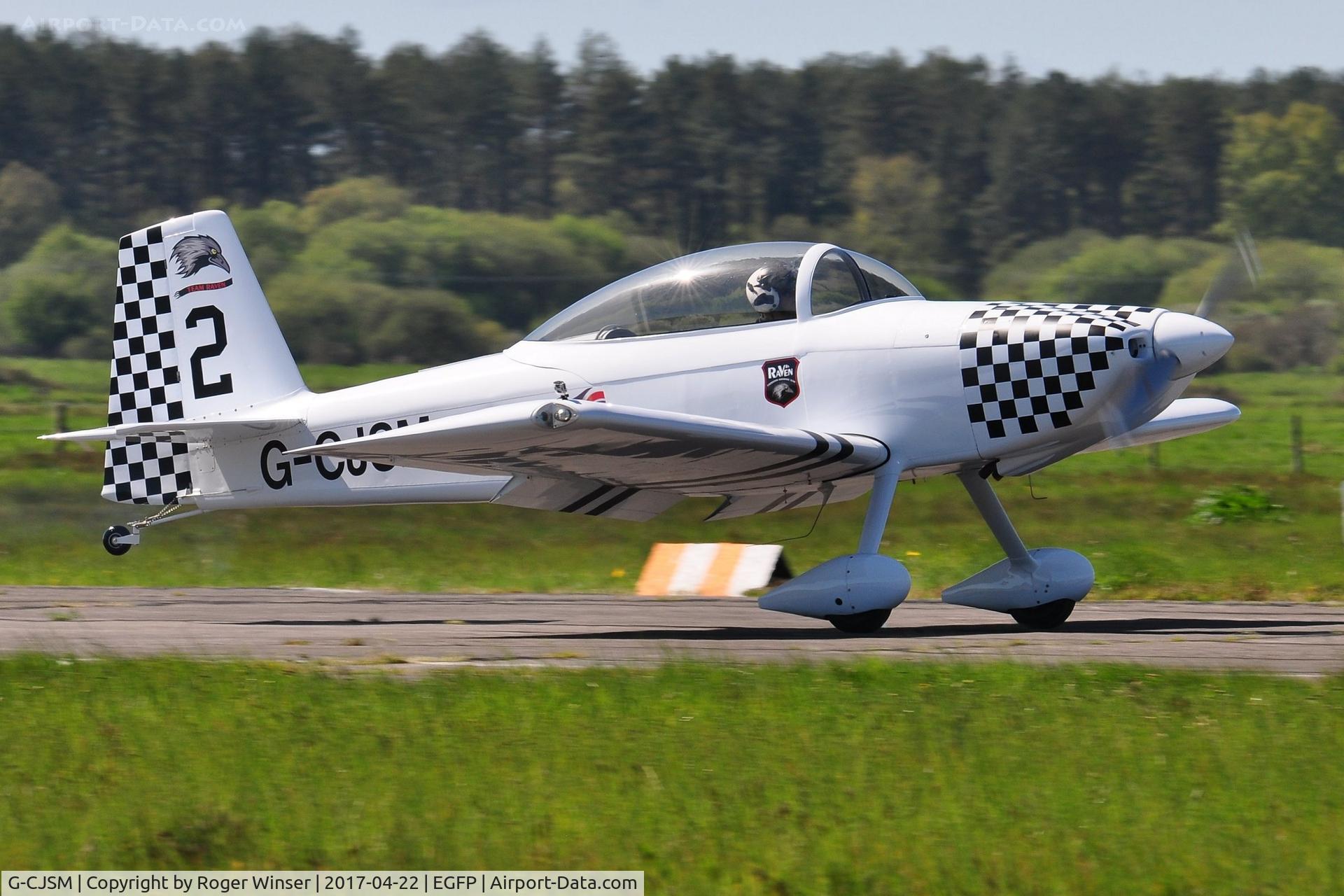 G-CJSM, 2016 Vans RV-8 C/N LAA 303-15296, Raven 2 in Team Raven.