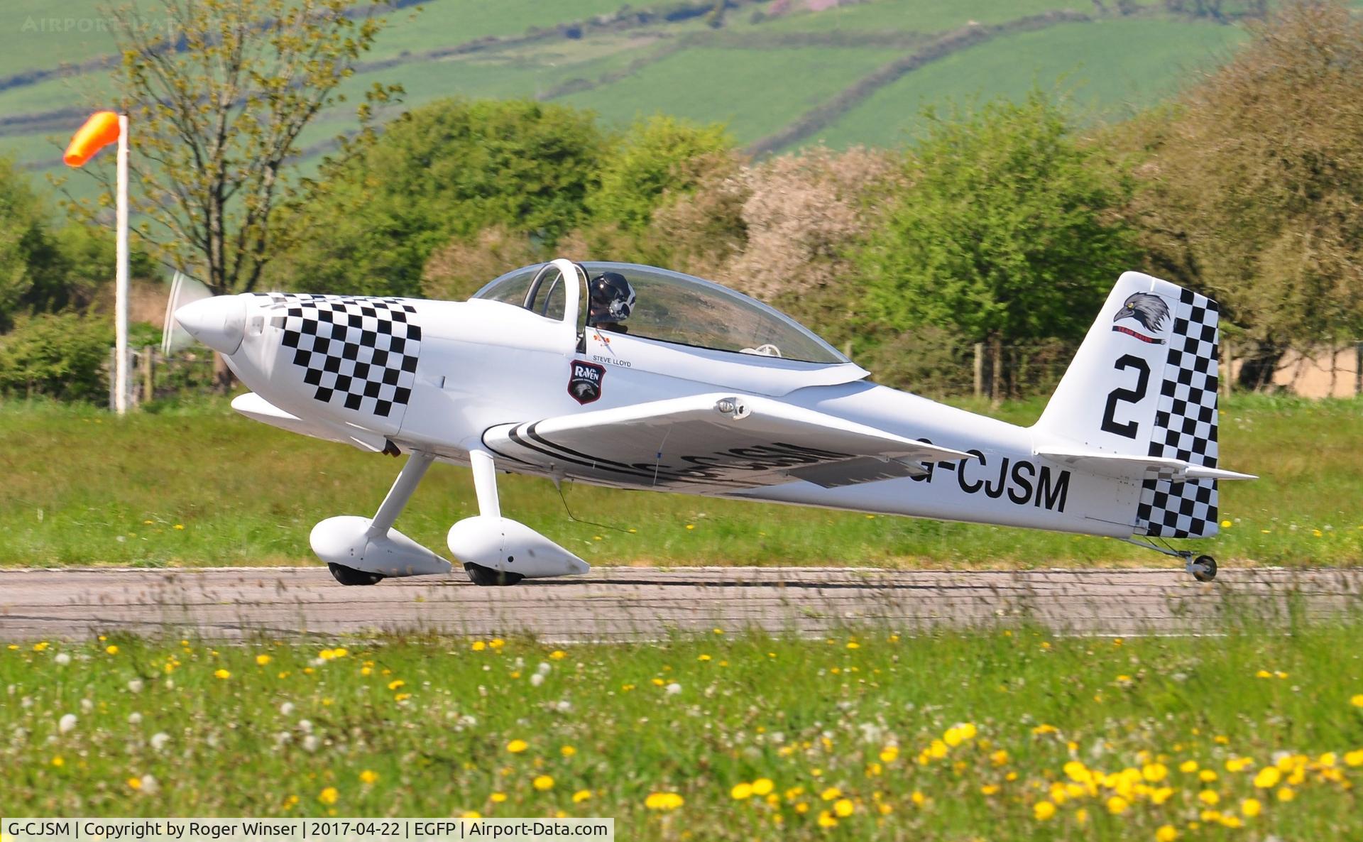 G-CJSM, 2016 Vans RV-8 C/N LAA 303-15296, Raven 2 in Team Raven.