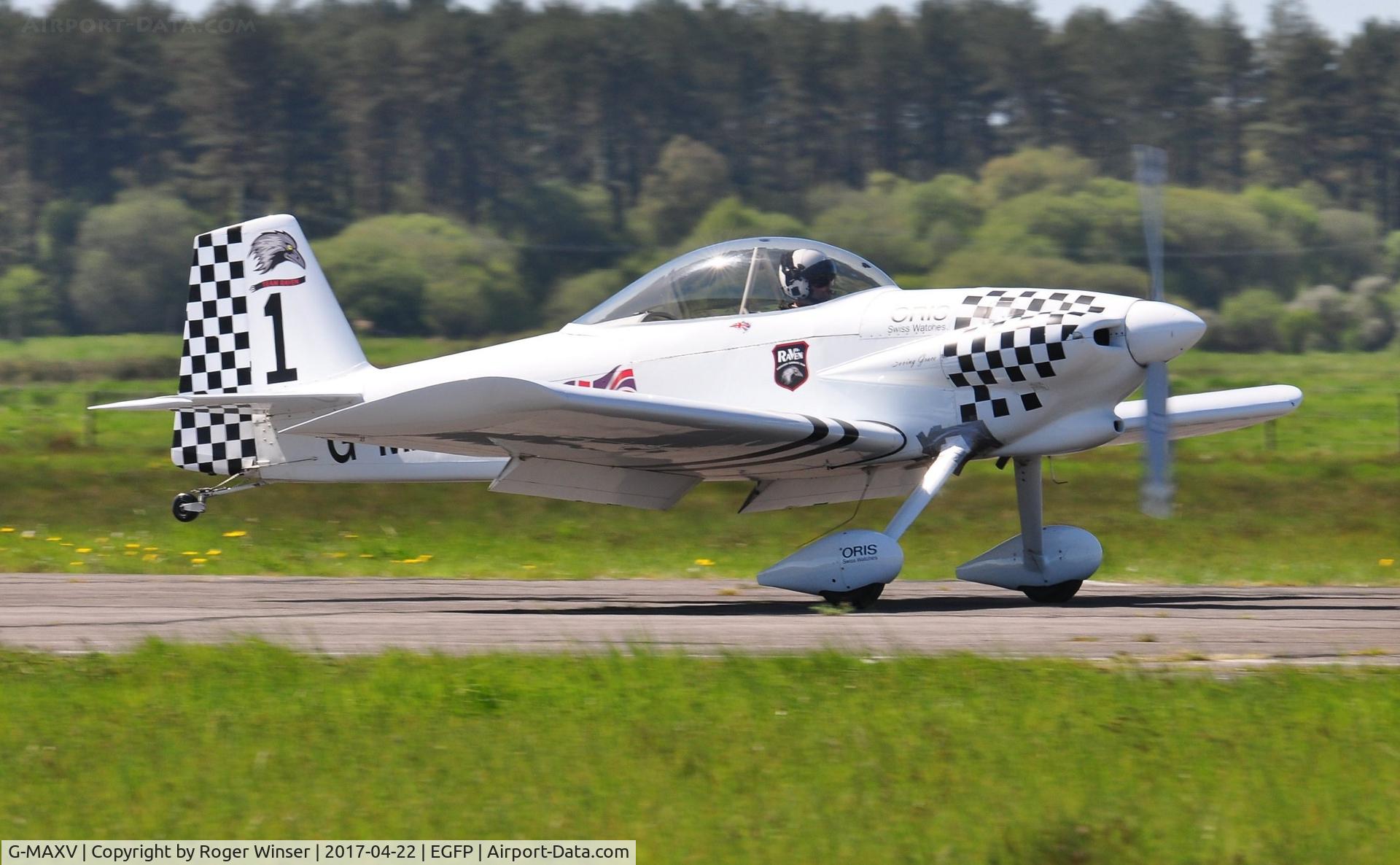 G-MAXV, 2000 Vans RV-4 C/N PFA 181-13266, Raven 1 in Team Raven.