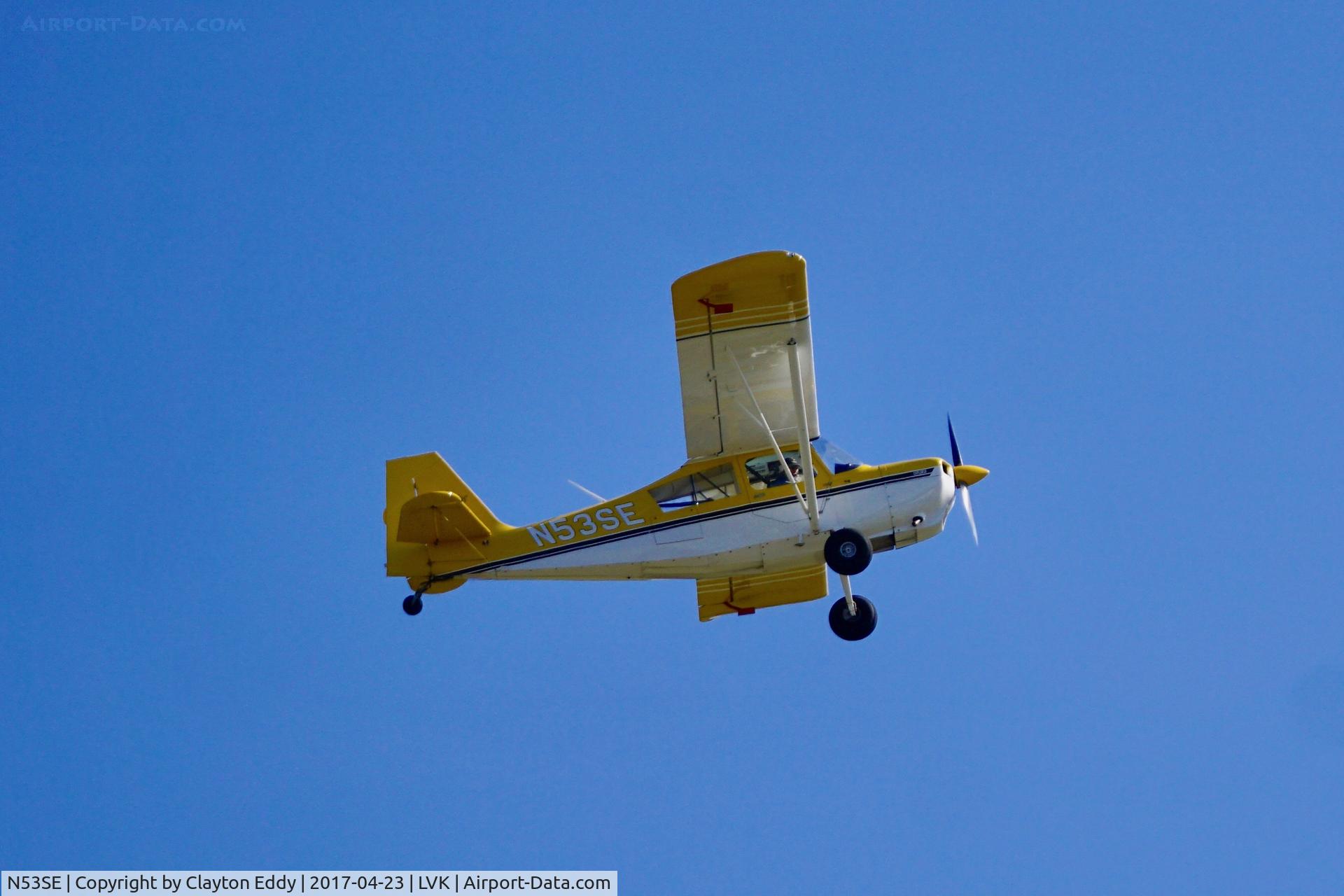 N53SE, 2005 American Champion 7GCBC C/N 1387-2005, Livermore Airport California 2017.