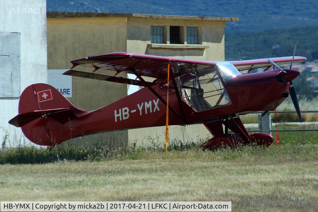 HB-YMX, 2011 Avid Mark IV Speed Wings C/N 1540-D, Parked
