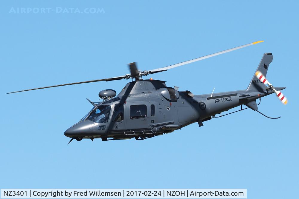 NZ3401, AgustaWestland A-109LUH C/N 13781, 