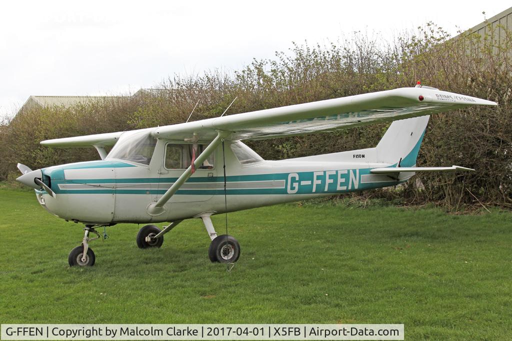 G-FFEN, 1975 Reims F150M C/N 1204, Reims F150M at Fishburn Airfield UK. April 1st 2017.