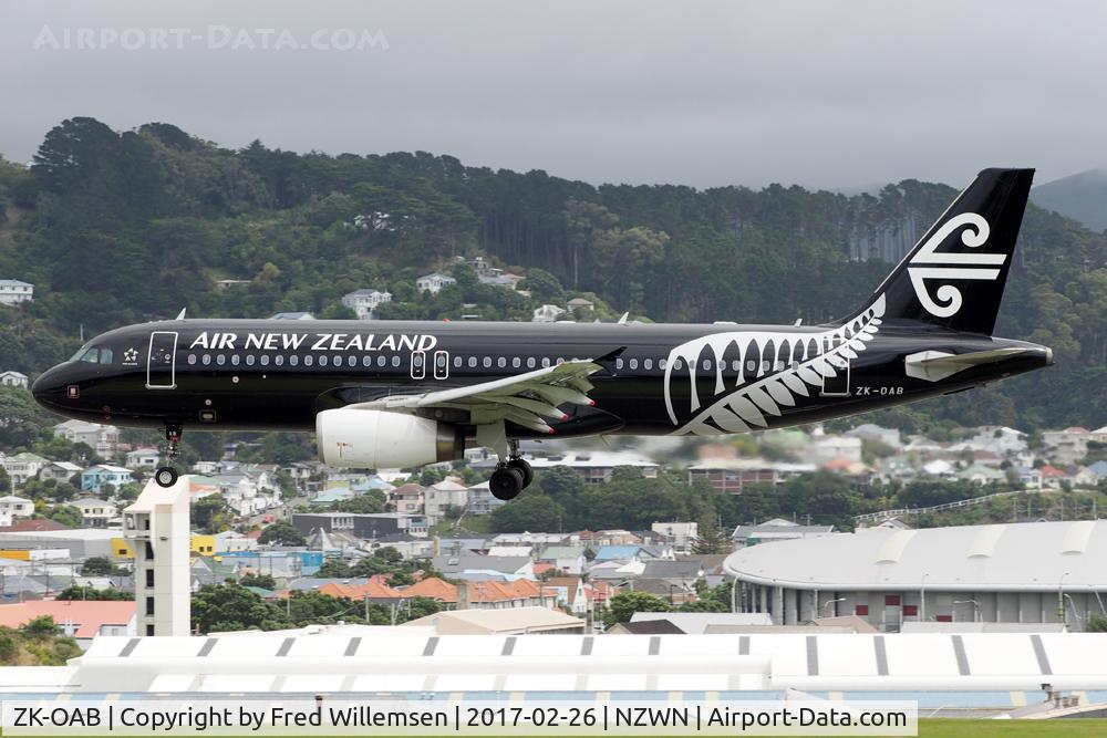 ZK-OAB, 2010 Airbus A320-232 C/N 4553, AirNewZealand