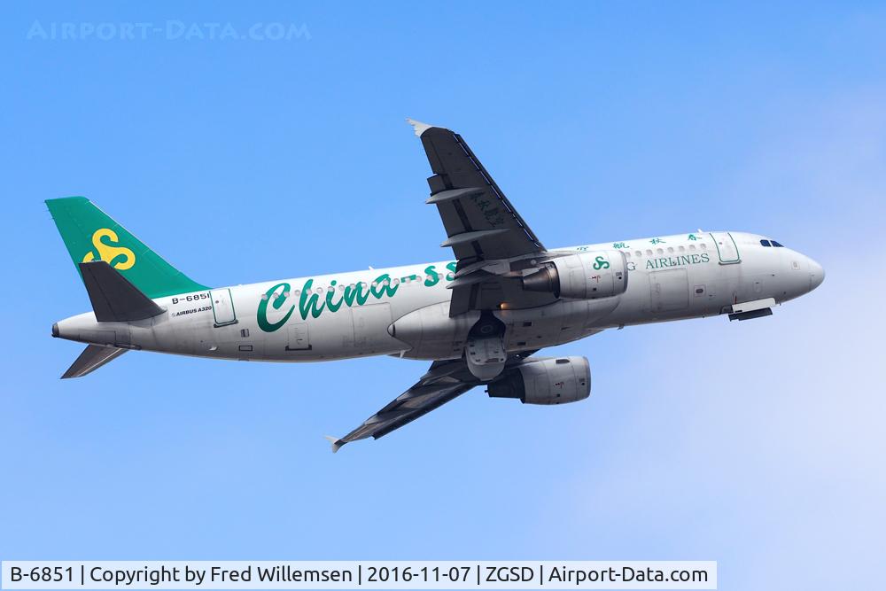 B-6851, 2011 Airbus A320-214 C/N 4909, SpringAirlines