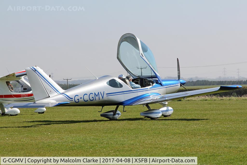 G-CGMV, 2010 Roko Aero NG4 HD C/N 031/2010, Roko Aero NG4 HD, a visitor to Fishburn Airfield. April 8th 2017.