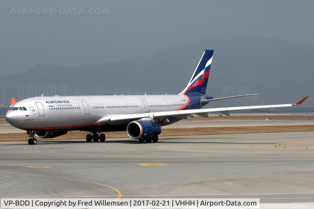 VP-BDD, 2012 Airbus A330-343X C/N 1356, AEROFLOT