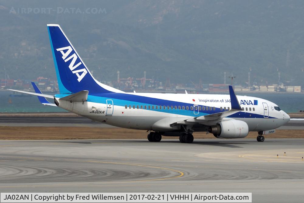 JA02AN, 2005 Boeing 737-781 C/N 33872, ANA