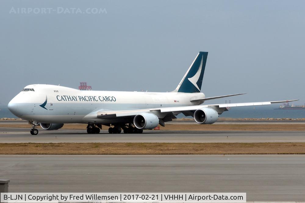 B-LJN, 2016 Boeing 747-867F/SCD C/N 62823, CATHAY CARGO