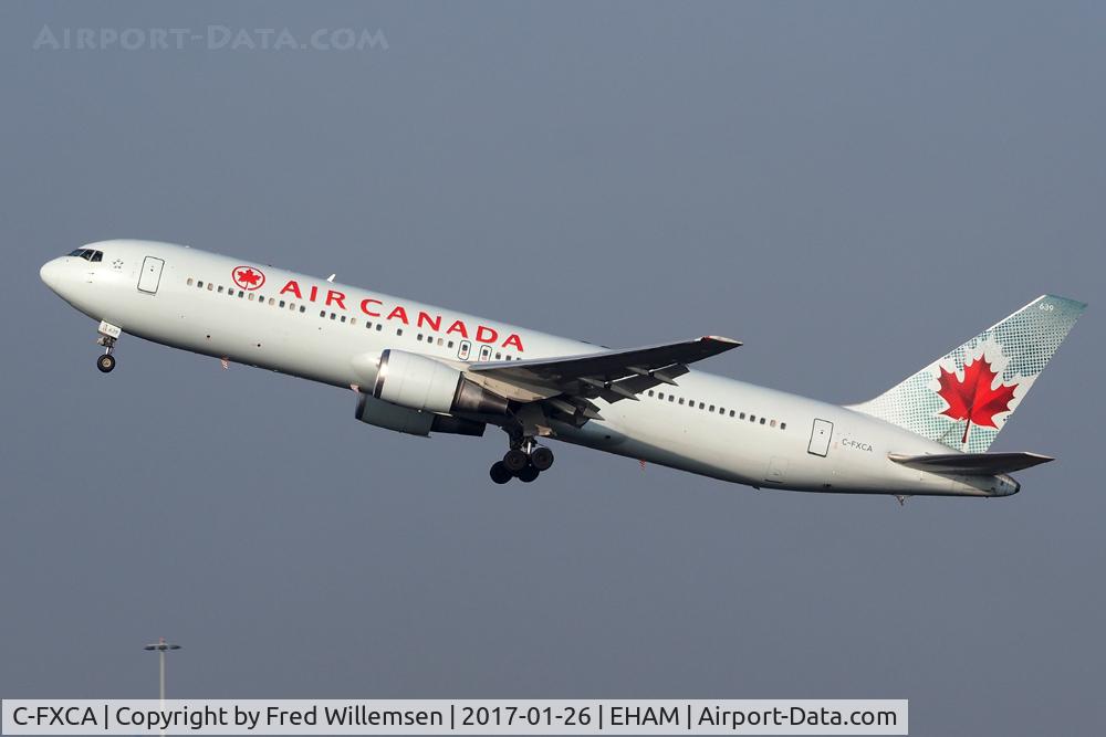 C-FXCA, 1990 Boeing 767-375/ER C/N 24574, AIR CANADA