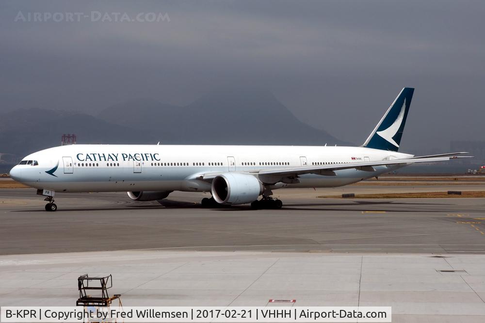 B-KPR, 2010 Boeing 777-367/ER C/N 36163, CATHAY PACIFIC