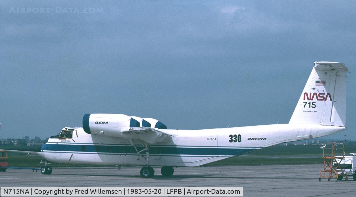 N715NA, 1965 De Havilland Canada C-8A (CV-7A) Buffalo C/N 2, NASA