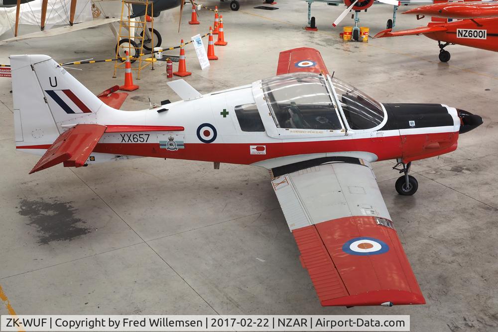 ZK-WUF, 1974 Scottish Aviation Bulldog T.1 C/N BH.120/315, XX657