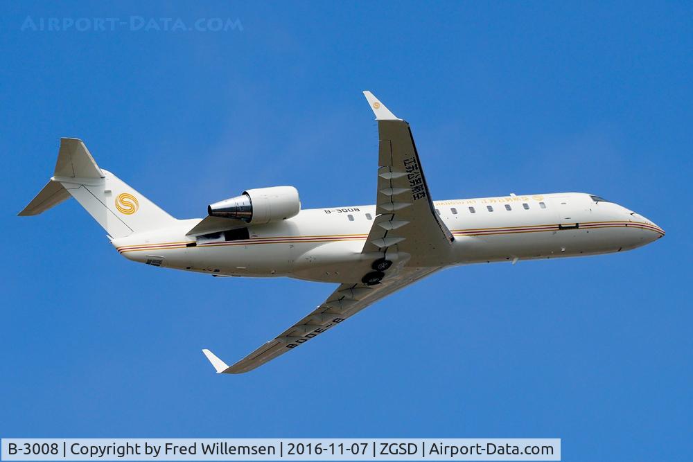 B-3008, 2001 Canadair CRJ-200ER (CL-600-2B19) C/N 7512, JIANGSUJET