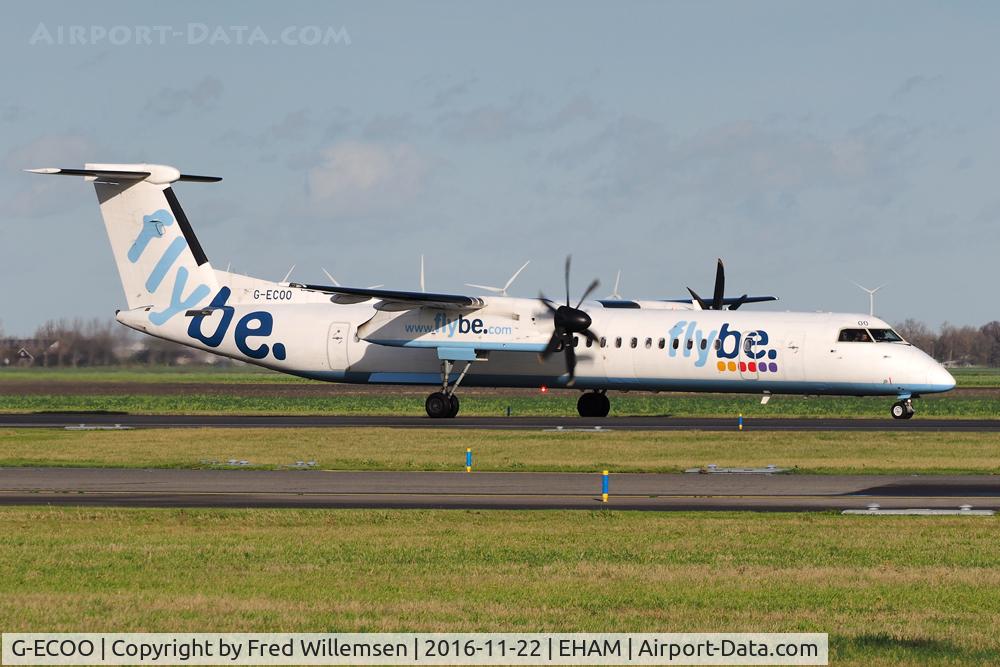 G-ECOO, 2009 De Havilland Canada DHC-8-402Q Dash 8 C/N 4237, FLYBE