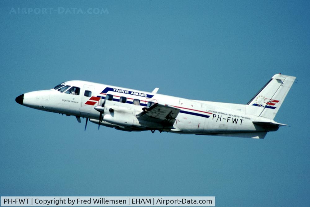 PH-FWT, 1980 Embraer EMB-110P1 Bandeirante C/N 110272, LUCHTVAARTMIJ TWENTHE
