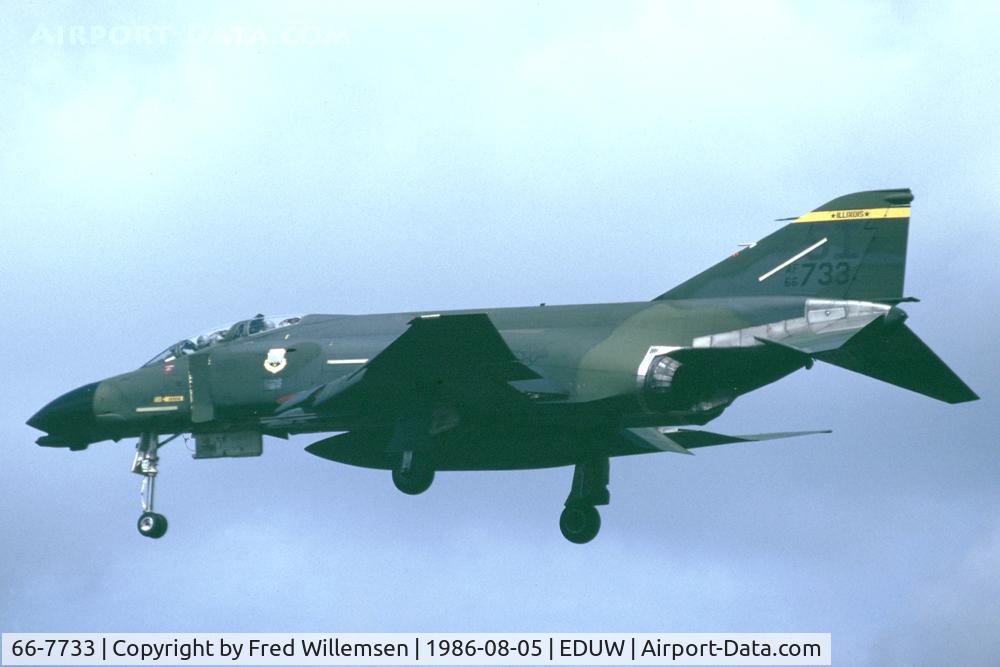 66-7733, 1966 McDonnell F-4D Phantom II C/N 2362, 170TFS