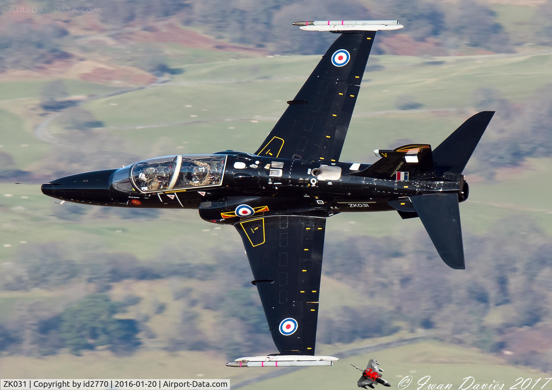 ZK031, 2009 British Aerospace Hawk T2 C/N RT022/1260, Hawk ZK031