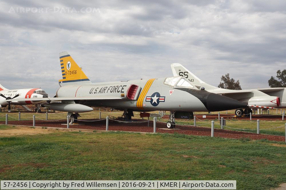 57-2456, 1957 Convair F-106A Delta Dart C/N 8-24-39, 