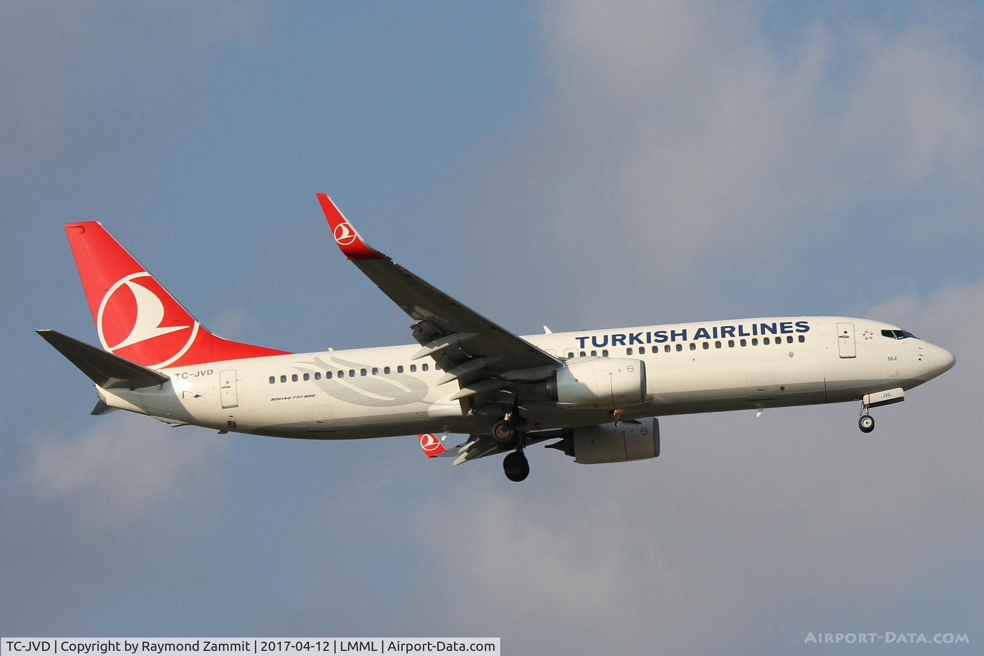 TC-JVD, 2014 Boeing 737-8F2 C/N 42007, B737-800 TC-JVD Turkish Airlines