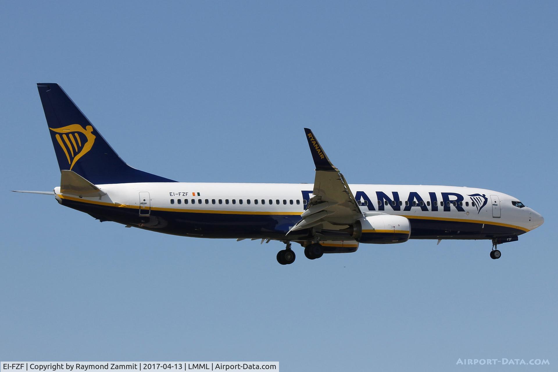 EI-FZF, 2017 Boeing 737-8AS C/N 44779, B737-800 EI-FZF Ryanair