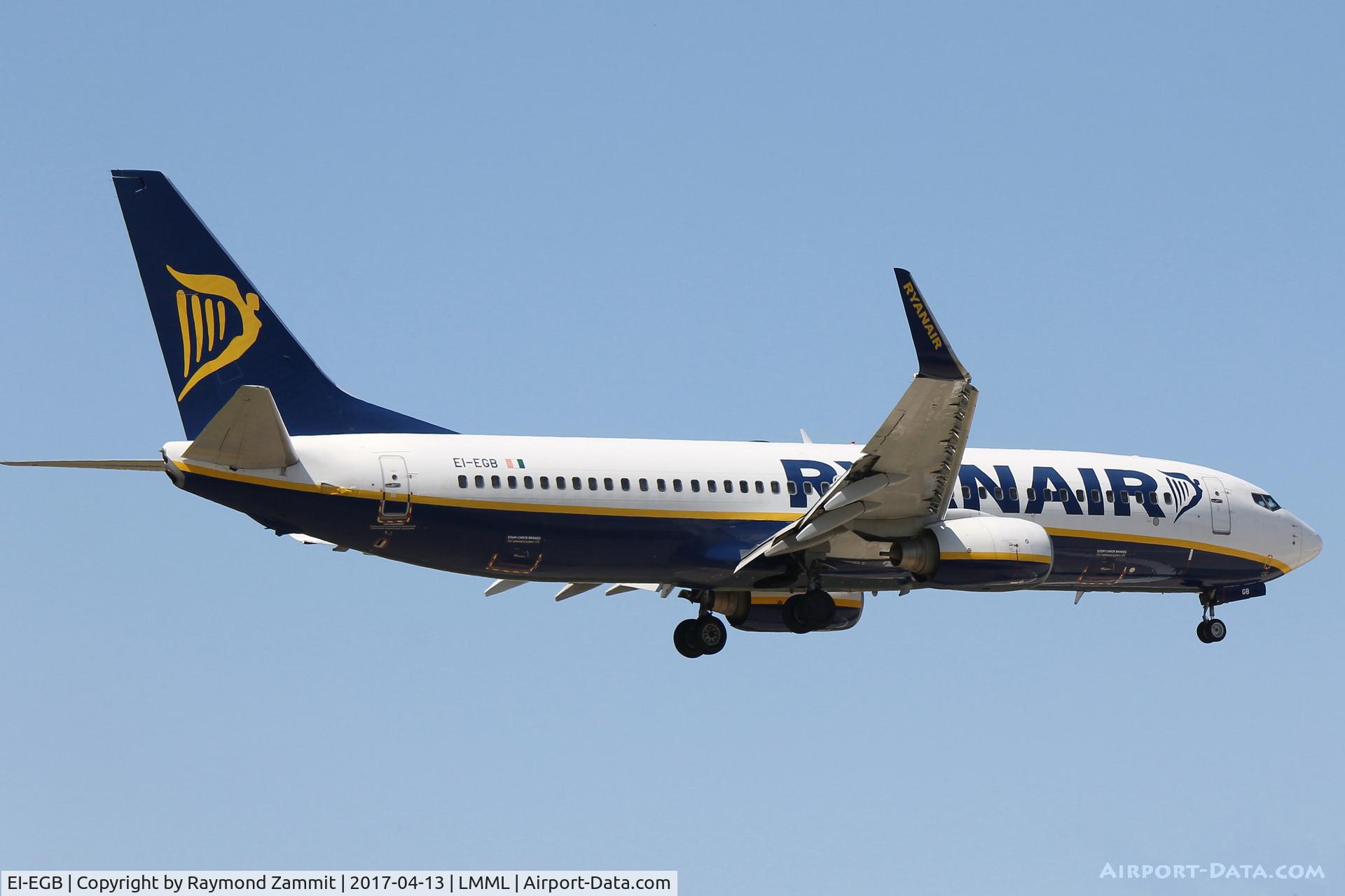 EI-EGB, 2009 Boeing 737-8AS C/N 38491, B737-800 EI-EGB Ryanair