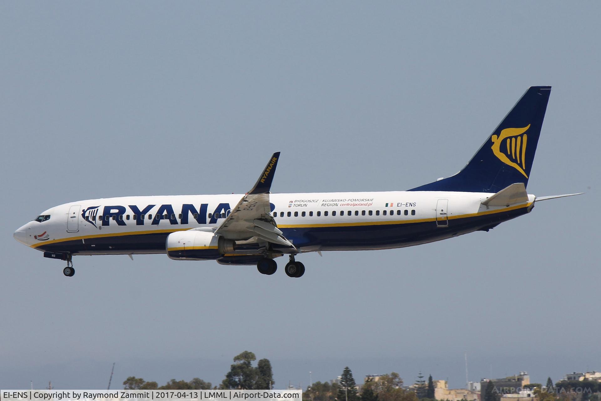 EI-ENS, 2010 Boeing 737-8AS C/N 40307, B737-800 EI-ENS