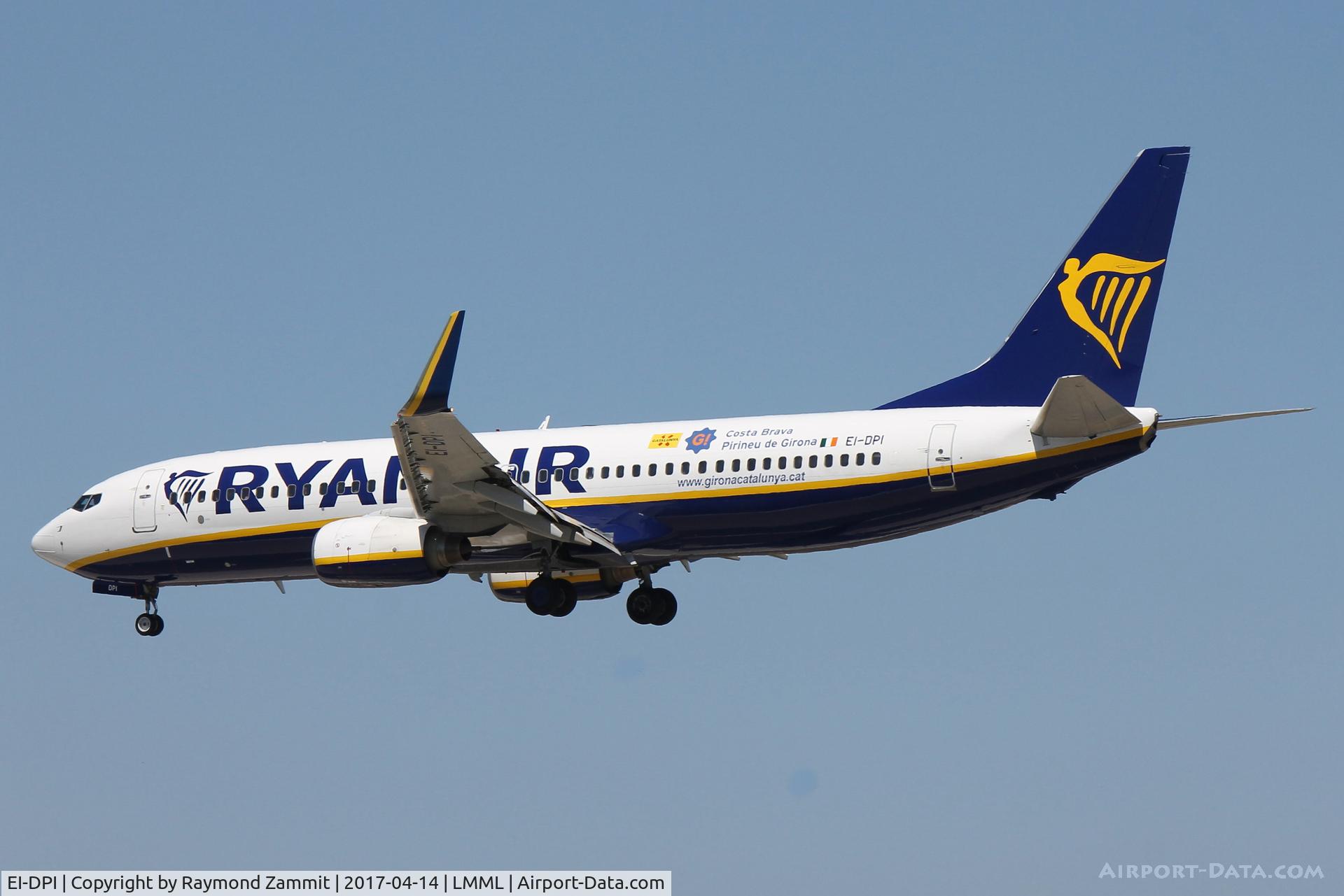 EI-DPI, 2007 Boeing 737-8AS C/N 33608, B737-800 EI-DPI Ryanair