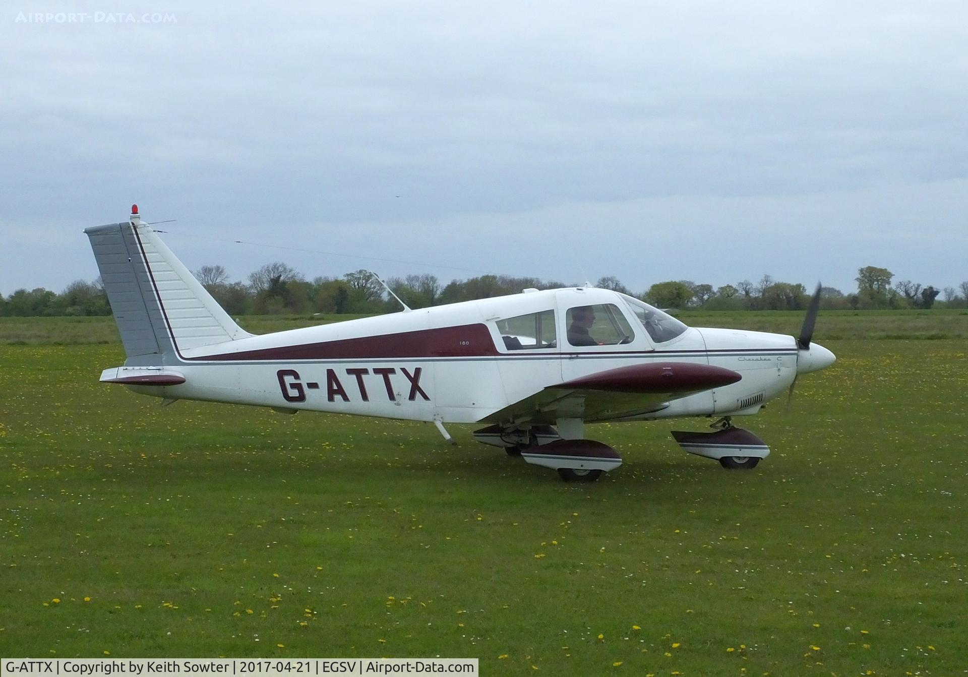 G-ATTX, 1966 Piper PA-28-180 Cherokee C C/N 28-3390, Visiting Aircraft
