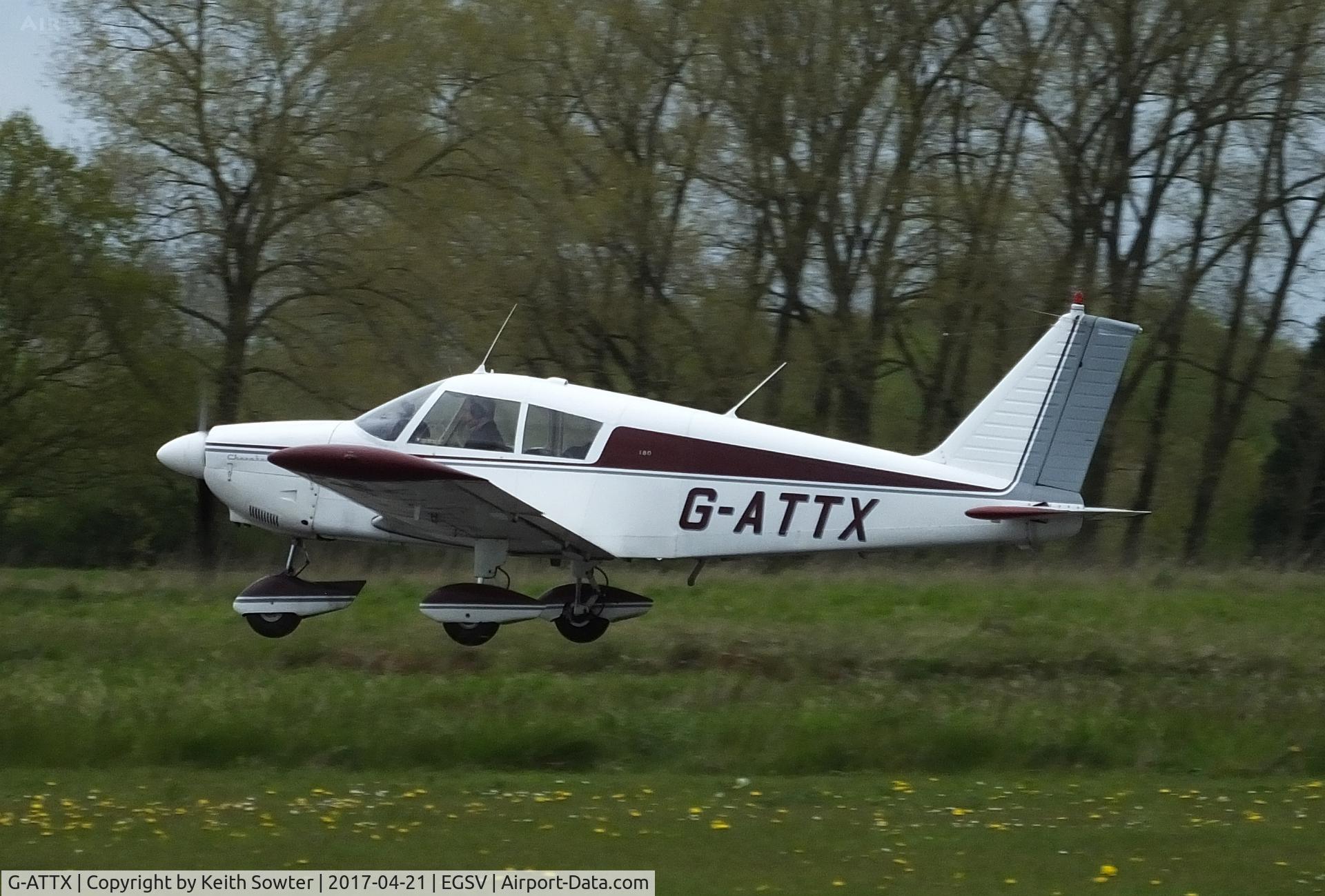 G-ATTX, 1966 Piper PA-28-180 Cherokee C C/N 28-3390, Visiting aircraft
