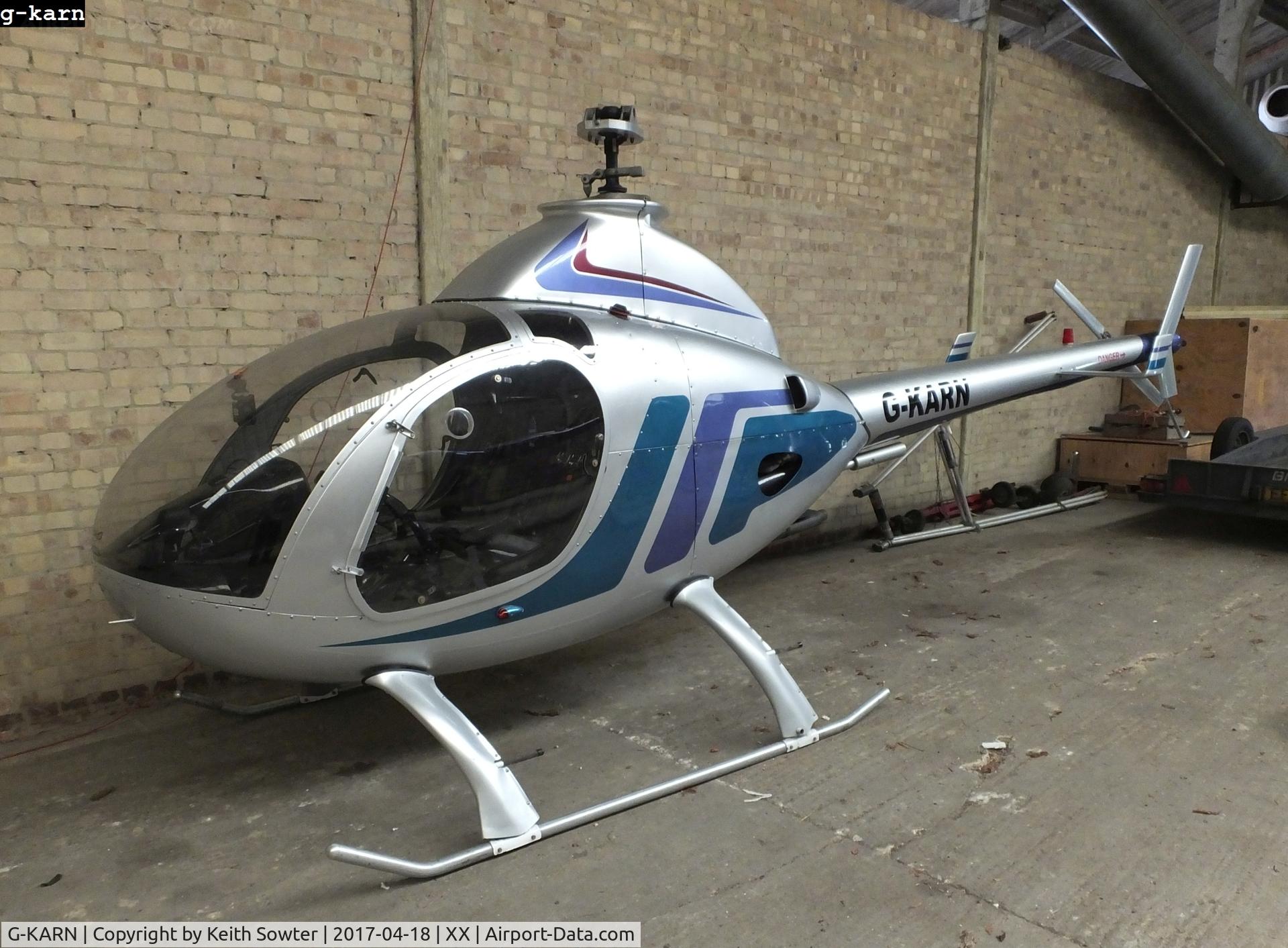 G-KARN, 1991 Rotorway Exec 90 C/N 5003, Street Farm Takeley