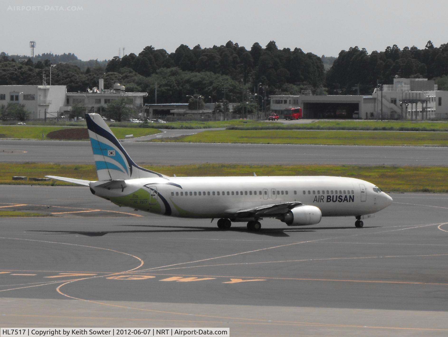 HL7517, 1997 Boeing 737-48E C/N 25774, Taxying for Departure