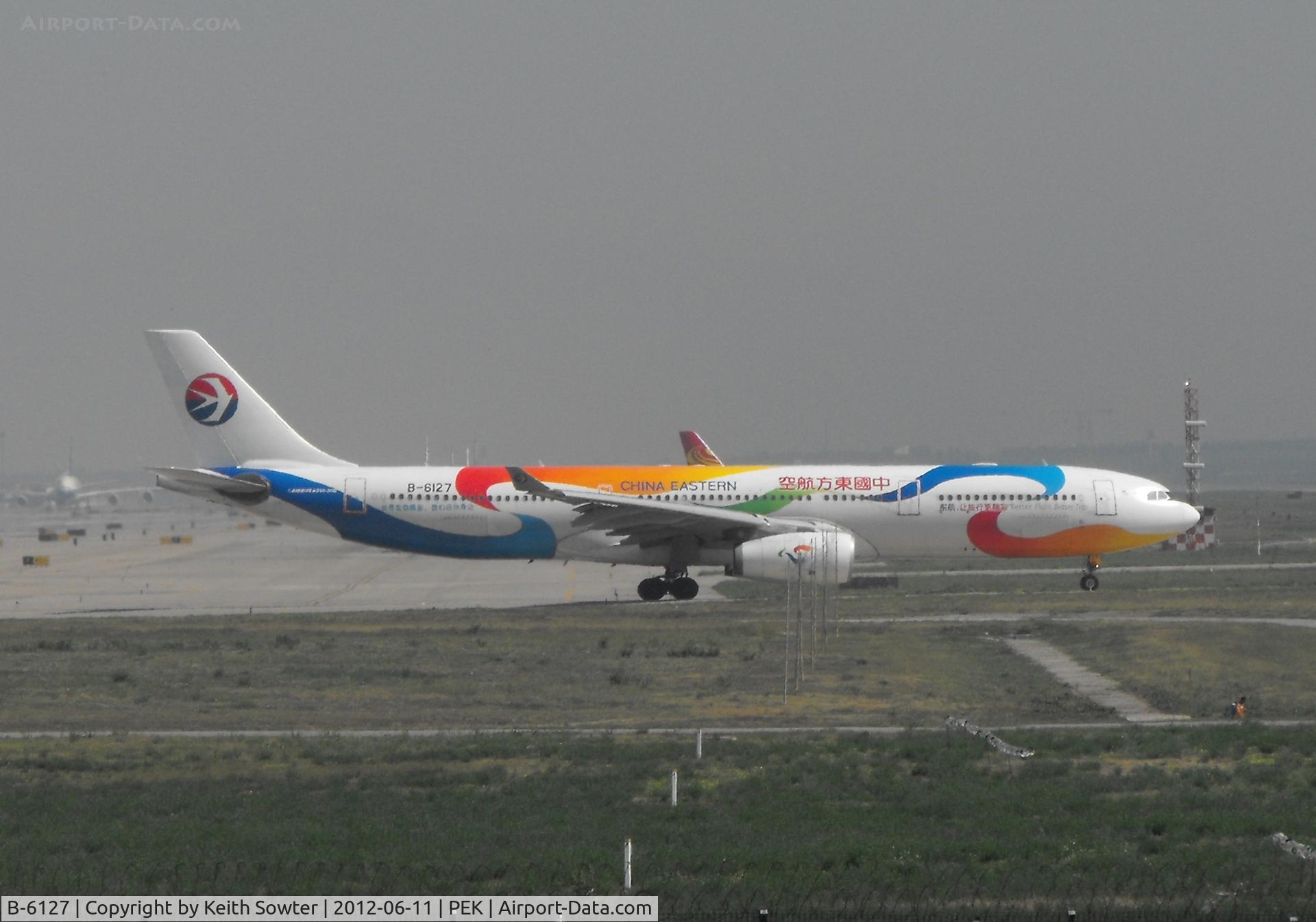 B-6127, 2006 Airbus A330-343X C/N 781, Taxying for Departure