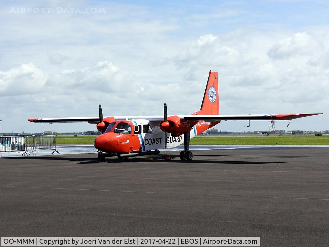 OO-MMM, 1975 Britten-Norman BN-2A-21 Islander C/N 468, Luchtvaartdag 2017