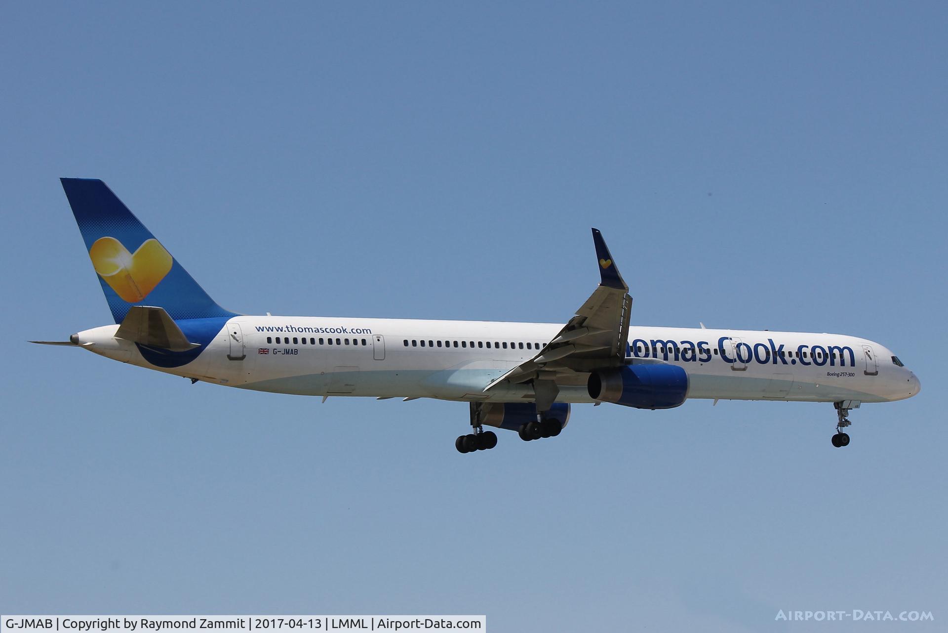 G-JMAB, 2001 Boeing 757-3CQ C/N 32242, B757 G-JMAB Thomas Cook Airlines